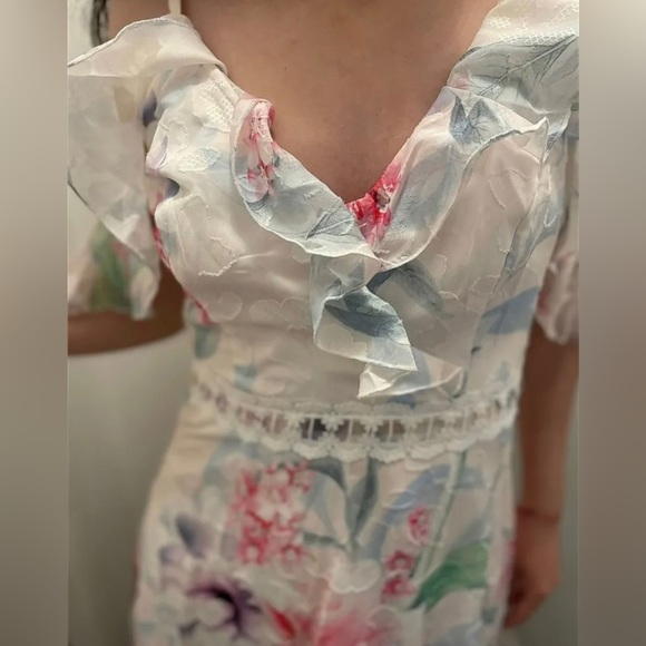 Floral long dress - Picture 2 of 6